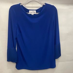 Joseph Ribkoff Royal Sapphire Top Style- size small